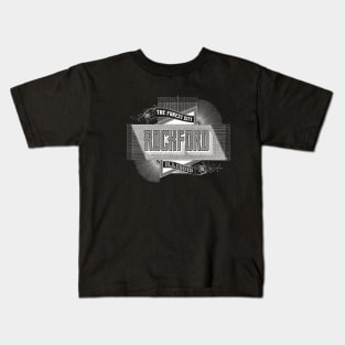 Vintage Rockford, IL Kids T-Shirt